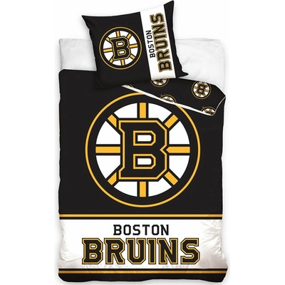 TipTrade Mikroplyš obliečky NHL Boston Bruins 70x90 140x200