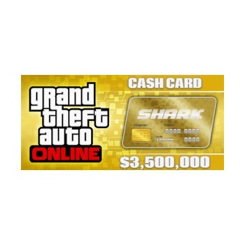 Grand Theft Auto Online Whale Shark Cash Card 3,500,000$