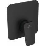 Ideal Standard Вграден смесител за душ Ideal Standard Ceraplan, матово черен, с вградено тяло (BD252XG)