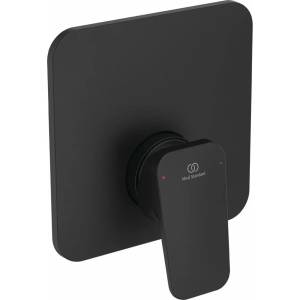 Ideal Standard Вграден смесител за душ Ideal Standard Ceraplan, матово черен, с вградено тяло (BD252XG)