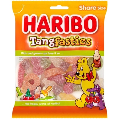 HARIBO Tangfastics кисело желе с вкус на плодове и кола 160 г