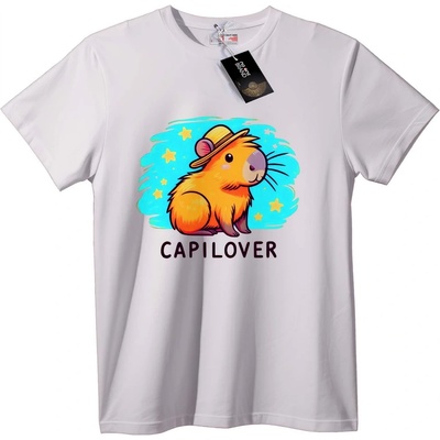 NOONEBRAND Тениска Capybara Lover - 6XL, White
