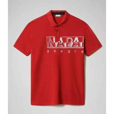 Napapijri Мъжка тениска eallar - old red - l (np0a4fa4094)