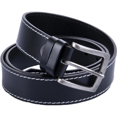 Penny Belts kožený pánský pásek 501-1B-60 černý