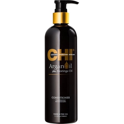 CHI Argan Oil Conditioner подхранващ балсам за суха и увредена коса 340ml