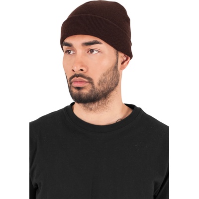 Urban Classics Шапка бийни в кафяв цвят Heavyweight Beanie UB-1500KC-00075 - Кафяв, размер one size