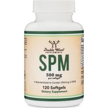 Double Wood Supplements SPM, 500 mg, 120 капсули, Double Wood