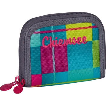Chiemsee Twin zip wallet Karo blue cabaret