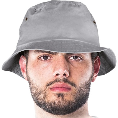 Bavlnený pracovný klobúk Hat šedá heather