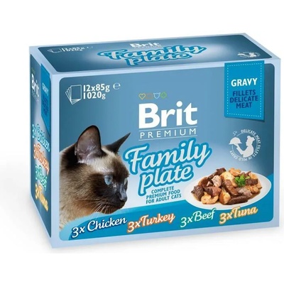 Brit Premium Family Plate gravy 12x85 g