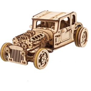 UGears Механичен 3D модел UGears Hot Rod Furious Mouse