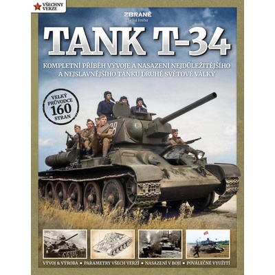 TANK T-34 ZBRANĚ, VELKÁ KNIHA - ČASOPIS