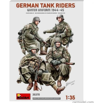 Miniart Figures Soldier German Tank Riders Military Winter Uniform 1944/ 1:35