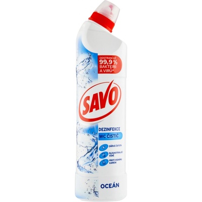 Savo WC tekutý čistící a dezinfekční přípravek Ocean 700 ml