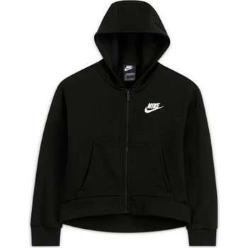 Nike Дамска блуза Nike Sportswear Club Fleece FZ Hoodie G - Черен