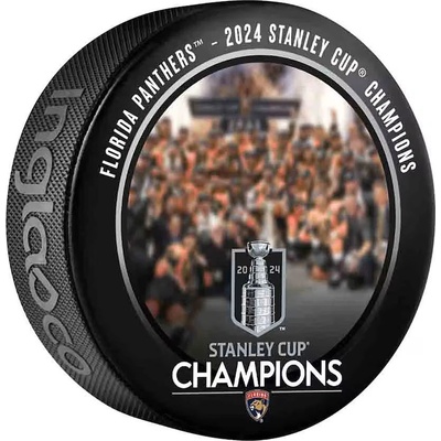 Fanatics Puk Florida Panthers 2024 Stanley Cup Champions Team Celebration Hockey Puck