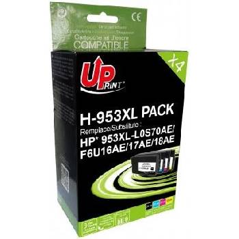 Compatible Мастилница UPRINT HP 953XL, Комплект, OfficeJet Pro 8210/8710/7720, (Bk+C+Y+M) (LF-INK-HP-953XL-Pack-UP)