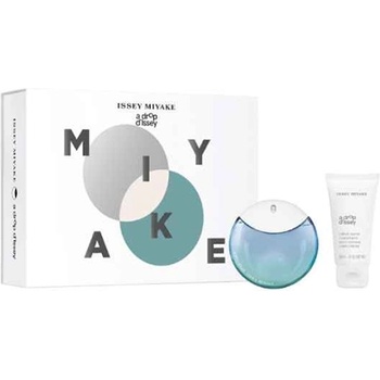 Issey Miyake A Drop d'Issey подаръчен комплект с парфюмна вода 50мл и лосион за тяло 50мл за жени 1 бр