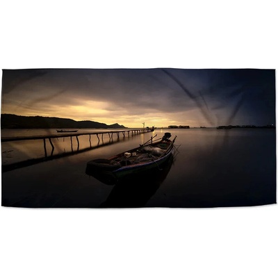 Sablio Uterák Loďka na jazere 2 70 x 140 cm