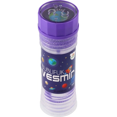 Teddies Bublifuk Vesmír 50ml 11cm mix druhov
