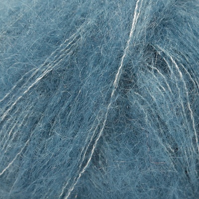Příze DROPS Kid-Silk uni colour 27 - džínová modrá
