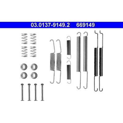 ATE Sada prislusenstvi, brzdove celisti 03.0137-9149.2
