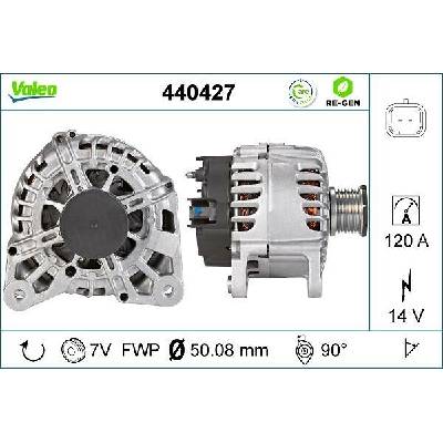 Alternátor VALEO 440427