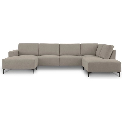 Scandic Светлокафяв шенилов ъглов диван (десен ъгъл/U форма) Fabian - Scandic (19178SN ENT5_1)