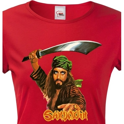 Bezvatriko.cz Canvas 0965 Sandokan Červená – Zboží Mobilmania
