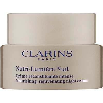 Clarins Nutri-Lumiere Nuit Nourishing Rejuvenating Night Cream подмладяващ нощен крем за лице за жени 50 мл