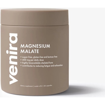 VENIRA energy magnesium malát, 80 kapslí