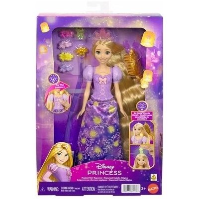 Bábika Rapunzel Light Up Hair s magickými vlasmi a oblečením JHL95