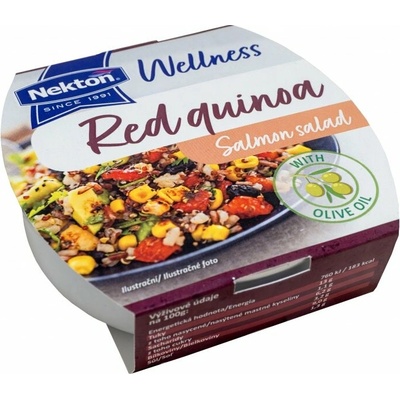 Nektón Lososový šalát Wellness red quinoa 160 g