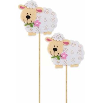 Lepaso Beránek filc zápich 29cm bílá