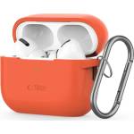 Tech-protect силиконов кукичка за Apple AirPods Pro 1 / 2 неон оранжев (5906302313358)