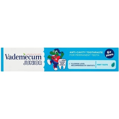 Vademecum Junior Fresh Mint 6r.+ 75 ml