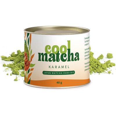 ManuTea Cool Matcha Karamel dárková dóza 40 g