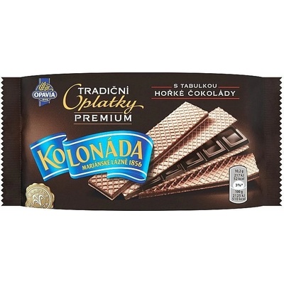 Opavia Kolonáda Oplátky Premium horká čokoláda 92 g