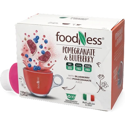 FoodNess | Чай от нар и боровинки - 10 капсули за Dolce Gusto