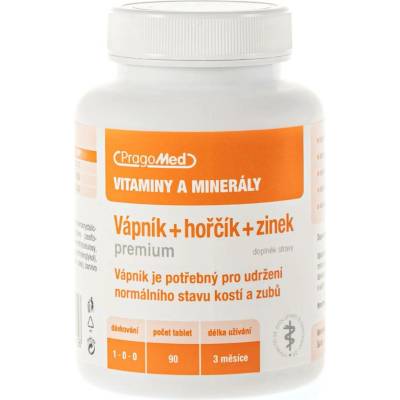 Vápník + hořčík + zinek 90 tablet