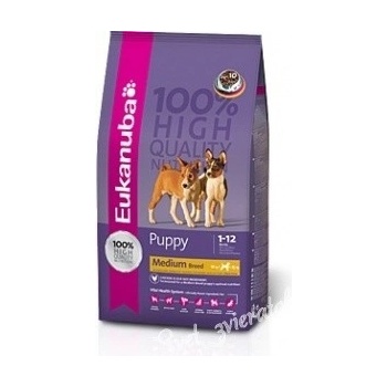 Eukanuba Puppy & Junior Medium Breed 2 x 15 kg