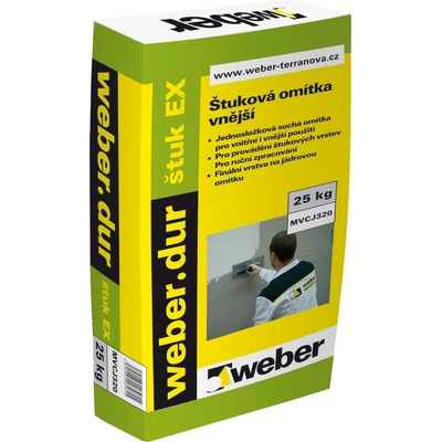 Weber weber.dur štuk EX vnější 25 kg - MVCJ 320 25