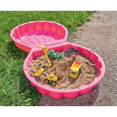 Watershell Pískoviště dvoudílné Mušle Pink Big růžové