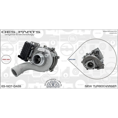Plniace dúchadlo OES PARTS Product line OES-PARTS ES-N07-0426