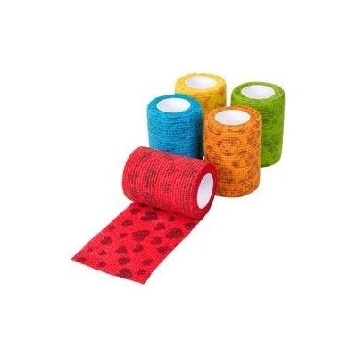 KRUUSE Obinadlo elast. Fun-Flex Care Inside 7,5 cm x4, 5 m Mix 10 ks