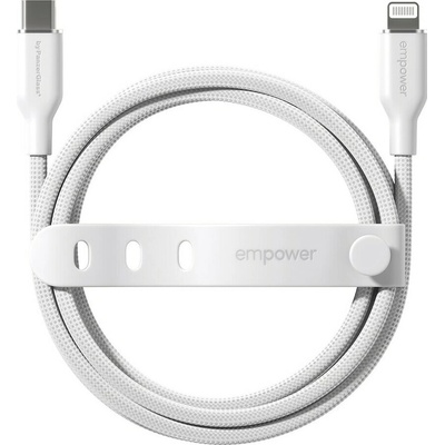 PanzerGlass EM41725 empower MFI USB-C/Lightning, 1,2m bílý
