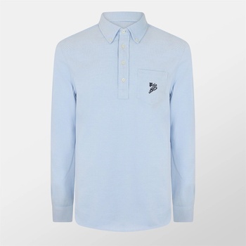 Image 1 of Ralph Lauren Риза с дълъг ръкав Polo Ralph Lauren Men's Embroidered Logo Chest Pocket Long Sleeve Shirt - Chambray Blue