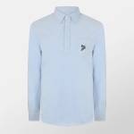 Ralph Lauren Риза с дълъг ръкав Polo Ralph Lauren Men's Embroidered Logo Chest Pocket Long Sleeve Shirt - Chambray Blue