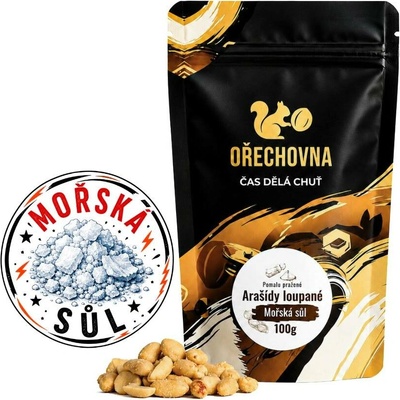 Ořechovna Pražené arašídy Mořská sůl 100 g