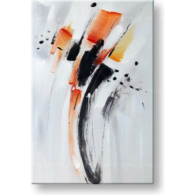 Maľovaný obraz na stenu ABSTRAKT 60x90 cm - 60×90 cm / Klasický 2 cm